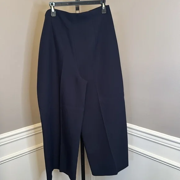 Zara CULOTTES size extra large in navy - Picture 7 of 7